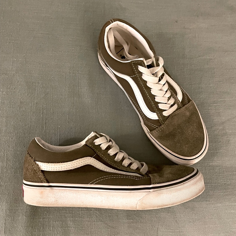 Forest Green Old Skool Vans